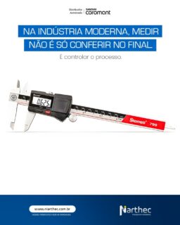 Durante muito tempo, a metrologia entrou apenas no fim da produção.
Hoje, ela atua dentro do processo, evitando erros antes que virem retrabalho.

🔍 Quando a medição é integrada ao processo, você ganha:
• Menos peças fora de tolerância
• Ajustes rápidos e precisos no setup
• Decisões técnicas baseadas em dados confiáveis
• Redução direta de desperdício e custo

💡 A ferramenta certa faz toda a diferença.
Por isso, indicamos os paquímetros e micrômetros digitais Starrett, desenvolvidos para medições rápidas, precisas e repetíveis diretamente no chão de fábrica  seja no ajuste de máquina, no controle dimensional ou na validação do processo.

Com instrumentos de alta precisão e a estratégia correta, a medição deixa de ser corretiva e passa a ser produtiva.

Na Niarthec, conectamos metrologia, processo e resultado.

👉 Quer elevar o controle dimensional da sua operação?
Nosso time técnico orienta a melhor solução Starrett para a sua realidade.
