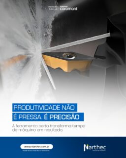 Produtividade não é pressa. É estratégia. ⚙️
Na indústria, olhar apenas para o preço de uma ferramenta pode sair caro.
O verdadeiro ganho está em analisar o custo total por peça produzida: tempo de máquina, setup, paradas, vida útil da ferramenta, energia, retrabalho e previsibilidade do processo.
Ferramentas de alta performance podem representar uma pequena parte do custo total, mas impactam diretamente a eficiência da operação.
✅ Menos paradas
✅ Mais estabilidade no processo
✅ Maior vida útil da ferramenta
✅ Redução de desperdícios
✅ Melhor ROI industrial
Com tecnologia Sandvik Coromant e suporte técnico especializado da Niarthec, sua fábrica ganha mais do que ferramentas: ganha uma parceira estratégica para transformar produtividade em resultado real.
E na sua operação: você tem olhado para o custo da ferramenta ou para o custo da produtividade?
Fale com a Niarthec e descubra como aumentar a capacidade produtiva sem necessariamente ampliar o parque fabril.
#Niarthec #SandvikCoromant #Usinagem #Industria40 #ProdutividadeIndustrial