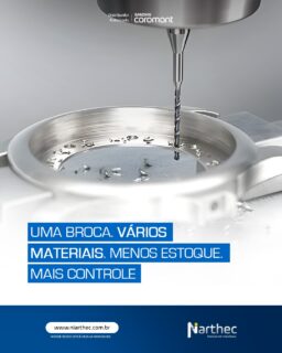 A CoroDrill® Dura 462 foi desenvolvida para quem trabalha com aplicações multimateriais e precisa de previsibilidade no processo.
Com o revestimento Zertivo® 2.0, ela oferece:
✔️ Alta resistência ao desgaste
✔️ Segurança de processo em diferentes materiais
✔️ Vida útil consistente
✔️ Estabilidade dimensional
✔️ Padronização inteligente da linha de furação
Ao adotar uma solução versátil como a Dura 462, sua operação reduz variedade de ferramentas em estoque e ganha mais controle produtivo.
Menos complexidade. Mais eficiência.
👉 Quer avaliar se a Dura 462 pode padronizar sua furação? Fale com a equipe técnica da Niarthec.
#CoroDrillDura462
#FuracaoIndustrial
#SandvikCoromant
#ProdutividadeIndustrial
#Niarthec