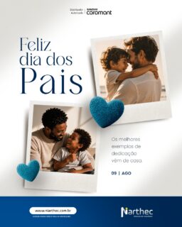 Neste Dia dos Pais, homenageamos aqueles que nos ensinam valores que fazem a diferença dentro e fora da indústria: compromisso, responsabilidade, perseverança e dedicação.
Assim como na vida, os grandes resultados no trabalho são construídos diariamente, com esforço, conhecimento e exemplo.
A todos os pais que inspiram suas famílias, lideram pelo exemplo e ajudam a construir o futuro todos os dias, nosso reconhecimento e gratidão.
A Niarthec deseja um Feliz Dia dos Pais a todos os colaboradores, clientes, parceiros e amigos que carregam essa missão com orgulho.
💙 Feliz Dia dos Pais!
#DiaDosPais #Familia #Gratidao #Industria #Niarthec