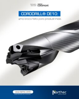 Na produção em alto volume, cada segundo conta.
A CoroDrill® DE10 combina troca rápida de ponta, alta estabilidade e geometrias desenvolvidas para maximizar produtividade.
✔️ Interface de fixação extremamente robusta
✔️ Trocas rápidas sem peças adicionais
✔️ Excelente centralização
✔️ Alto desempenho em diversos materiais
Mais furos. Menos paradas.
👉 Sua operação ainda perde tempo com ajustes constantes?
#CoroDrillDE10 #FuraçãoIndustrial #Usinagem #Produtividade #Niarthec