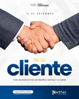 Hoje é o Dia do Cliente. Para a Niarthec, a data não fala de venda. Fala de quem está do outro lado de cada decisão técnica.

O cliente da Niarthec é a indústria que precisa entregar a peça dentro da tolerância, a engenharia que avalia trocar um processo inteiro e o profissional que percebe a ferramenta perdendo vida antes da hora. É desse dia a dia, dentro do Polo Industrial de Manaus, que saem as escolhas: qual ferramenta indicar, qual parâmetro de corte ajustar, qual treinamento a equipe precisa.

Nenhuma solução técnica se sustenta sem entender a operação de quem vai usá-la. É por isso que a relação com cada cliente se mede em produção, e não em pedido.

A cada indústria que confia na Niarthec o que entra na sua máquina: obrigado.

Conte com a Niarthec.

#DiaDoCliente #15DeSetembro #IndústriaDeManaus #ParceriaTécnica #Niarthec