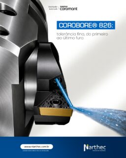 Furos com tolerância apertada não podem depender de sorte, e sim de uma ferramenta calibrada para entregar precisão repetível.
✔️ Tolerâncias próximas a IT6, com acabamento superficial excelente por meio de insertos wiper
✔️ Ajuste por escala com função de clique e interface rígida entre cabeçote e cartucho
✔️ Faixa de diâmetro de 36 a 1267mm, modular e compatível com qualquer interface de máquina
O CoroBore® 826 é a solução da Sandvik Coromant para mandrilamento fino de alta precisão.
Sua operação já testou um sistema modular de mandrilamento fino?
Conte com a Niarthec para essa aplicação.
#SandvikCoromant #CoroBore826 #Mandrilamento #Usinagem #Niarthec